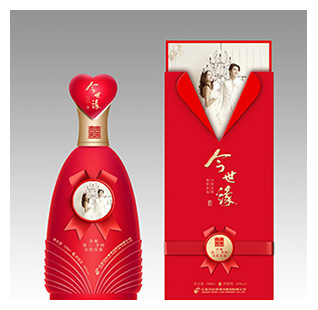 今世緣婚慶定制酒盒
